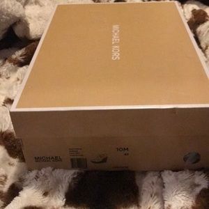 Michael Kors Brown Leather Espadrilles